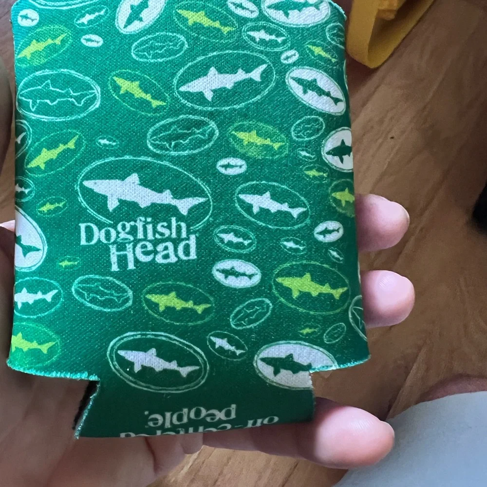 Dogfish Head Green Can Cooler Coozies Like New GUC ❤️